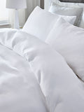 White waffle texture duvet cover and pillowcase set (British brand)