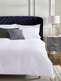 White waffle texture duvet cover and pillowcase set (British brand)