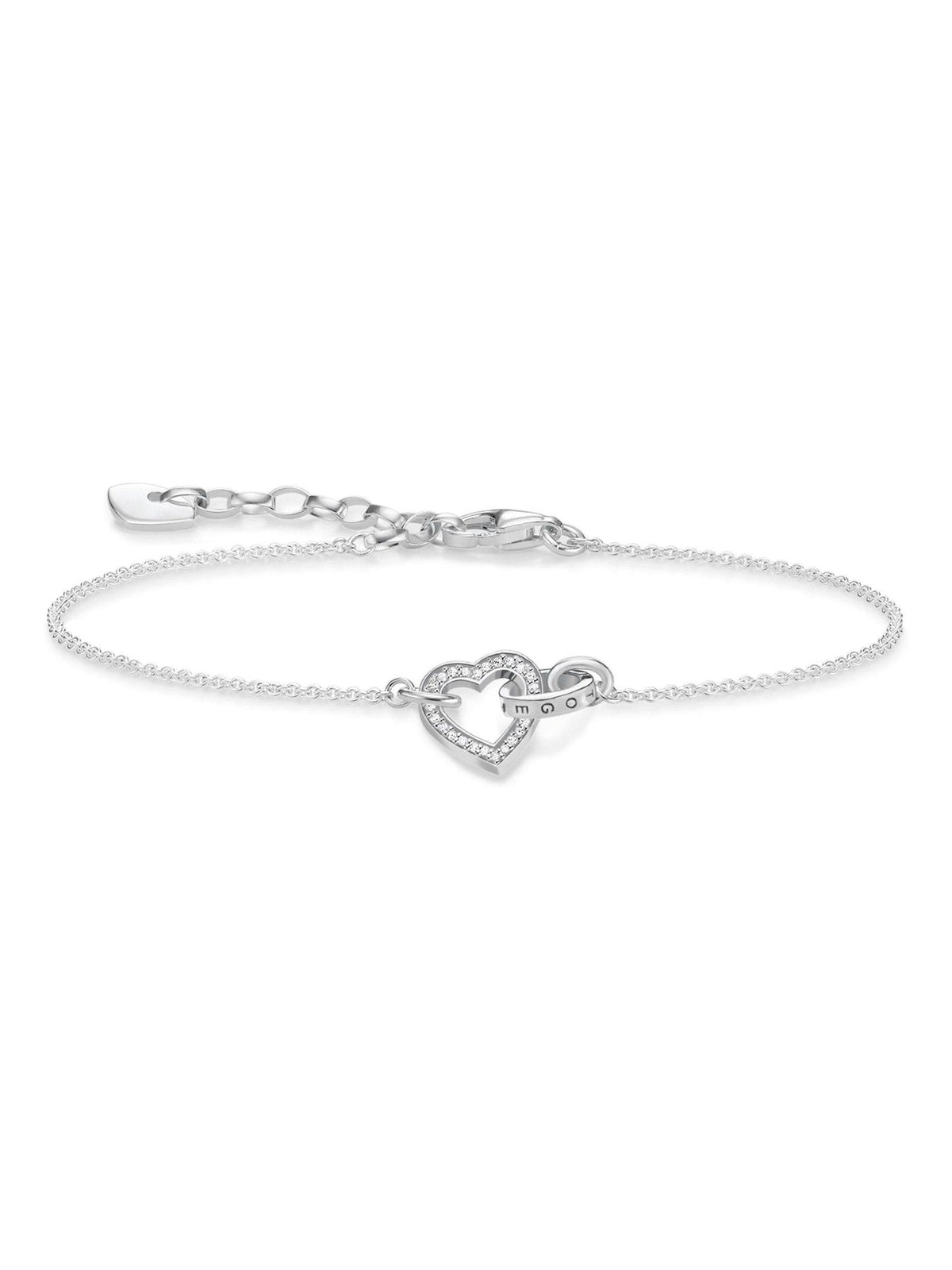 Thomas Sabo White Eternal Love bracelet (British brand)
