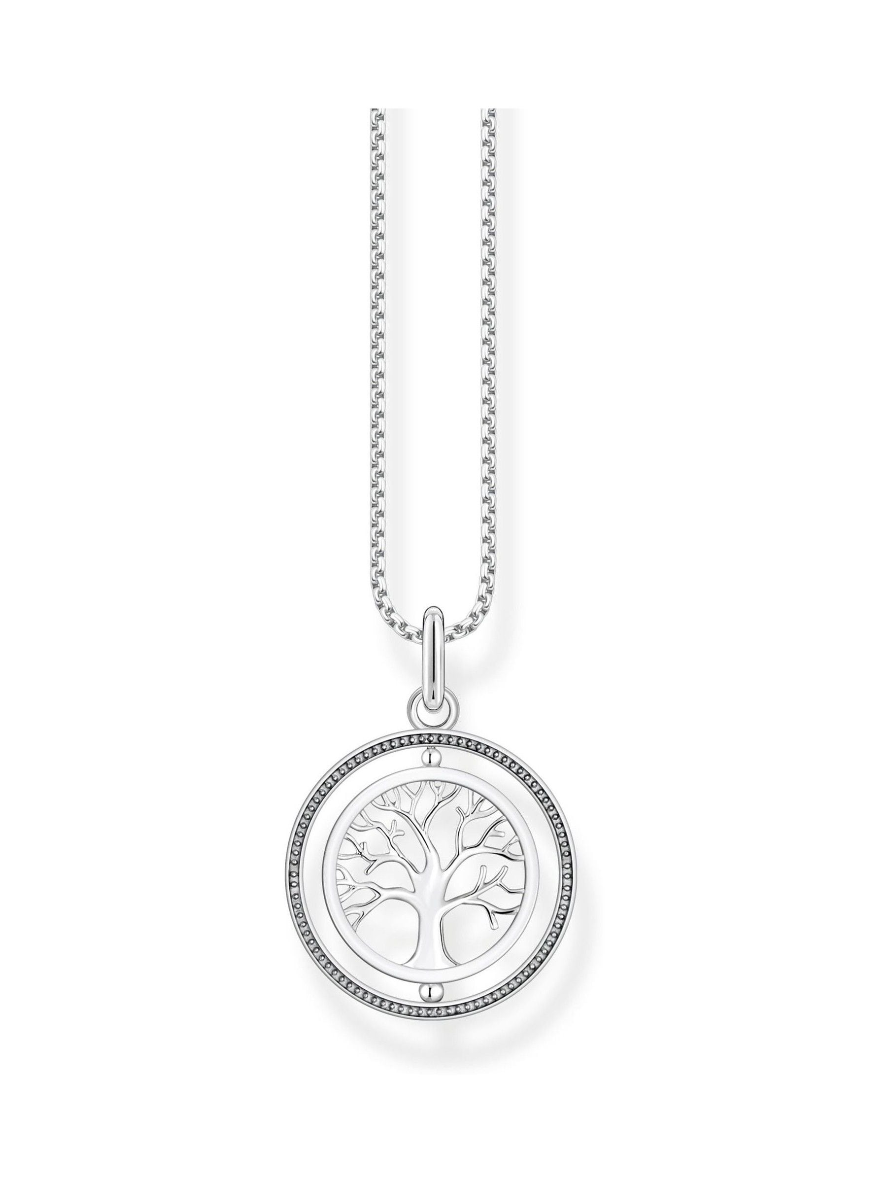Thomas Sabo Tree of Love Necklace Sterling Silver Blackened (British brand)