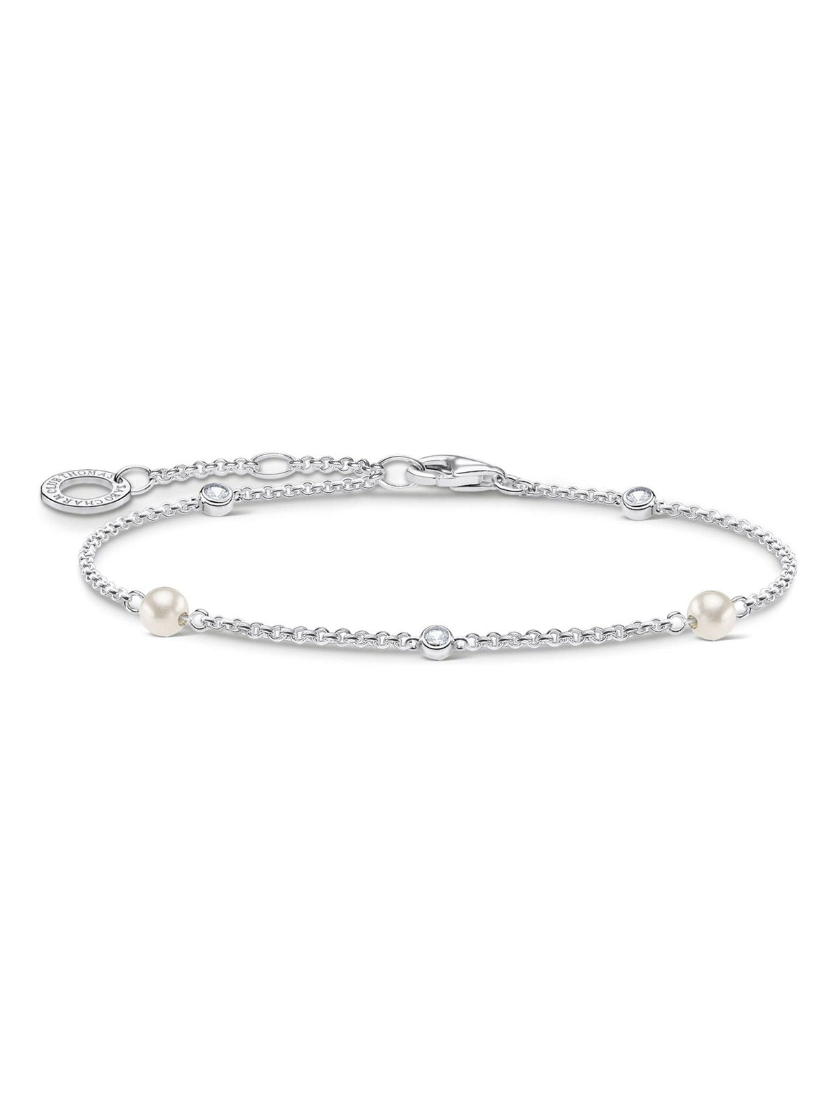 Thomas Sabo white freshwater pearl bracelet (British brand)
