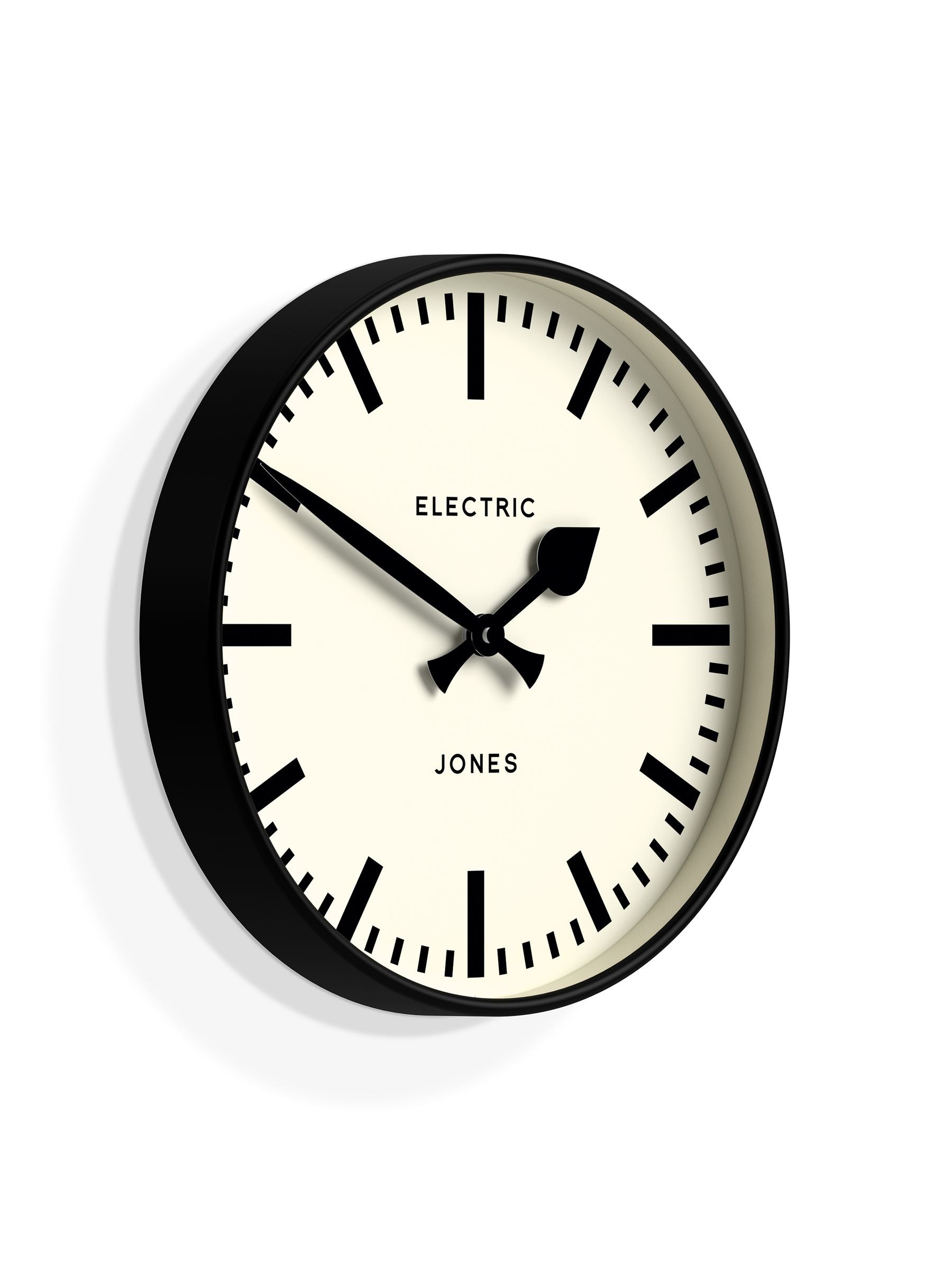 Jones Clocks Black Tiger Wall Clock 30cm