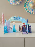 Hallmark Blue Birthday Card 3D Pop Up Disney Frozen Design