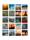Hallmark Blue 20 Pack Scenic Photographic Blank Cards
