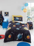 Bedlam glow in the dark space duvet cover set - British product
