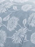 Dreams & Drapes blue chrysanthemum reversible duvet cover set - British product