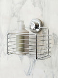 BlissHome Chrome LOCK n ROLL Rectangular Shower Basket - British product