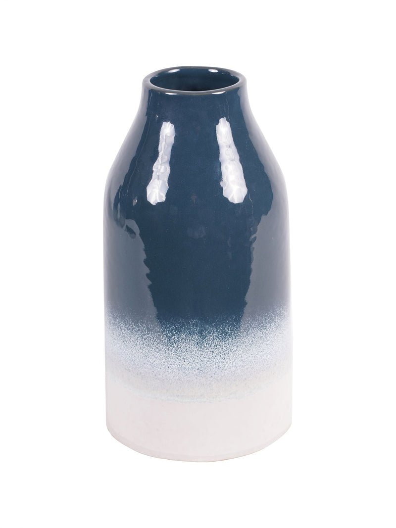 Laura Ashley Blue Laneham Stoneware Vase