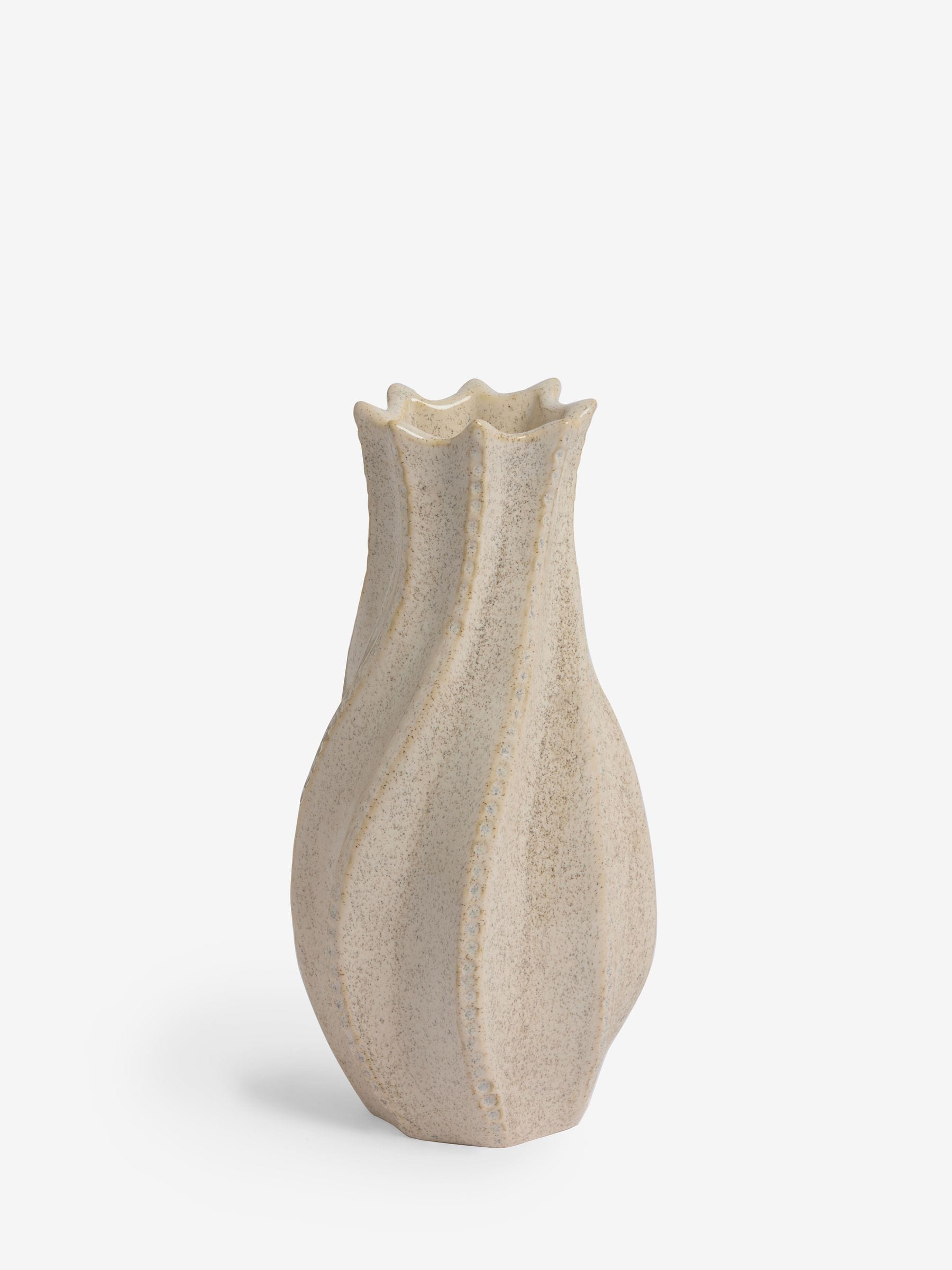 Natural Ceramic Floor Vase Extra Large, imported from the UK