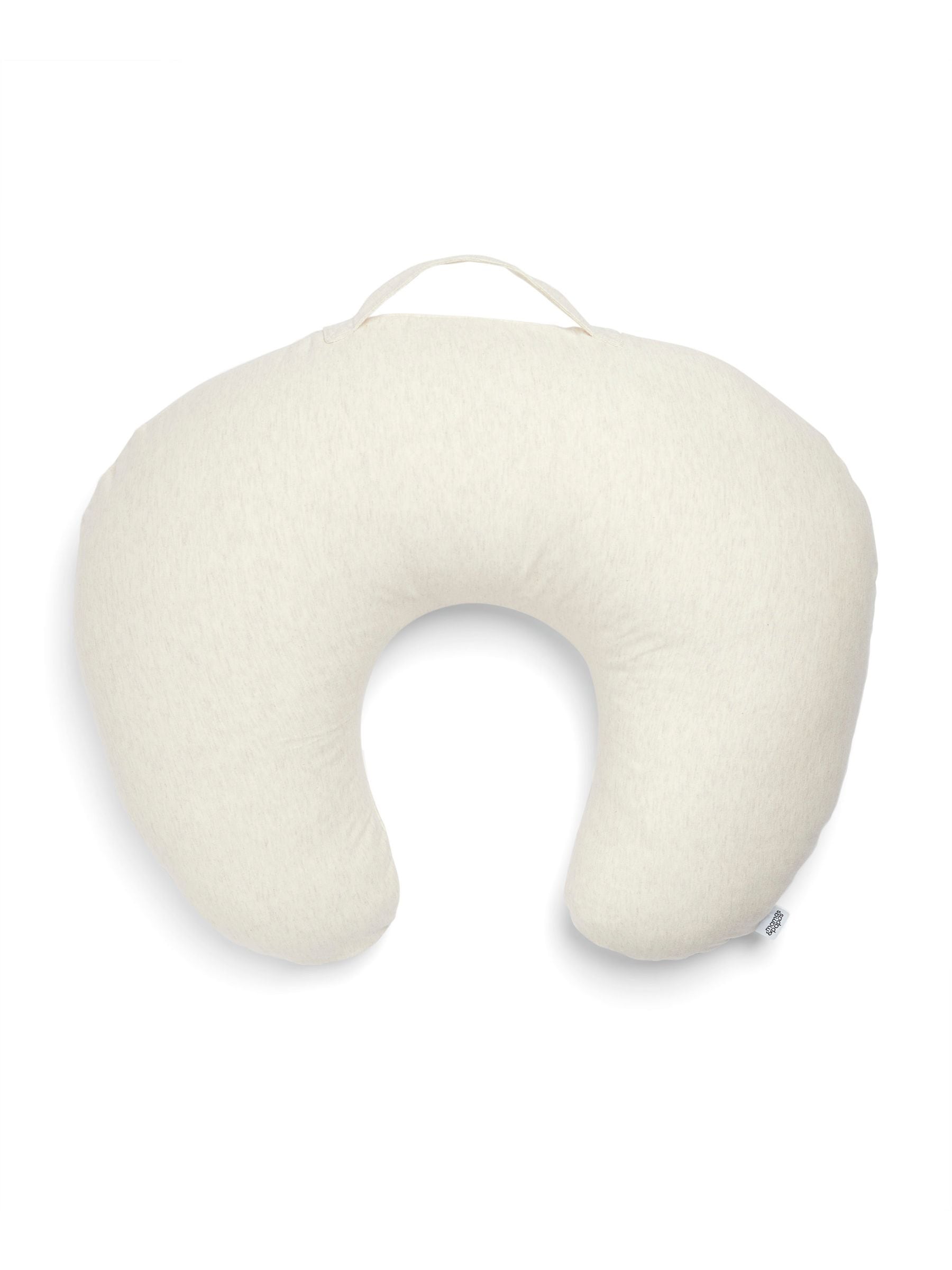 Mamas & Papas Nursing Pillow Oatmeal Marl, imported from the UK