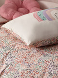 Reversible Scandi unicorn duvet cover and pillowcase set, imported from the UK