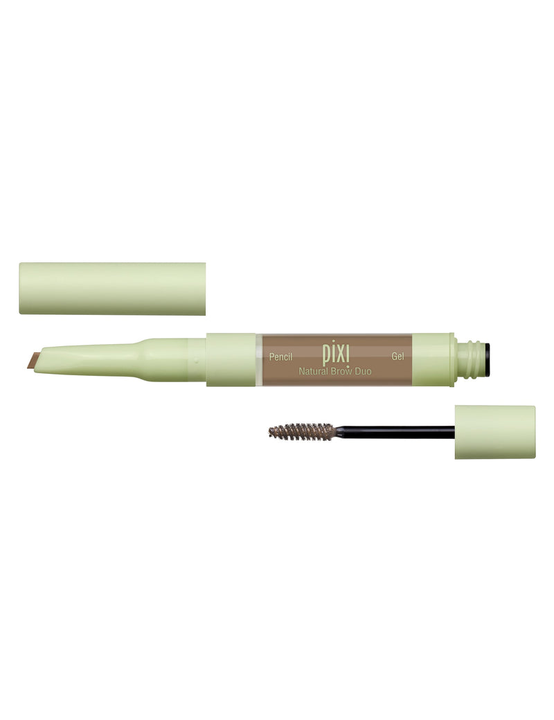Pixi Natural Brow Duo eyebrow pencil and gel 2.5ml, imported from the UK