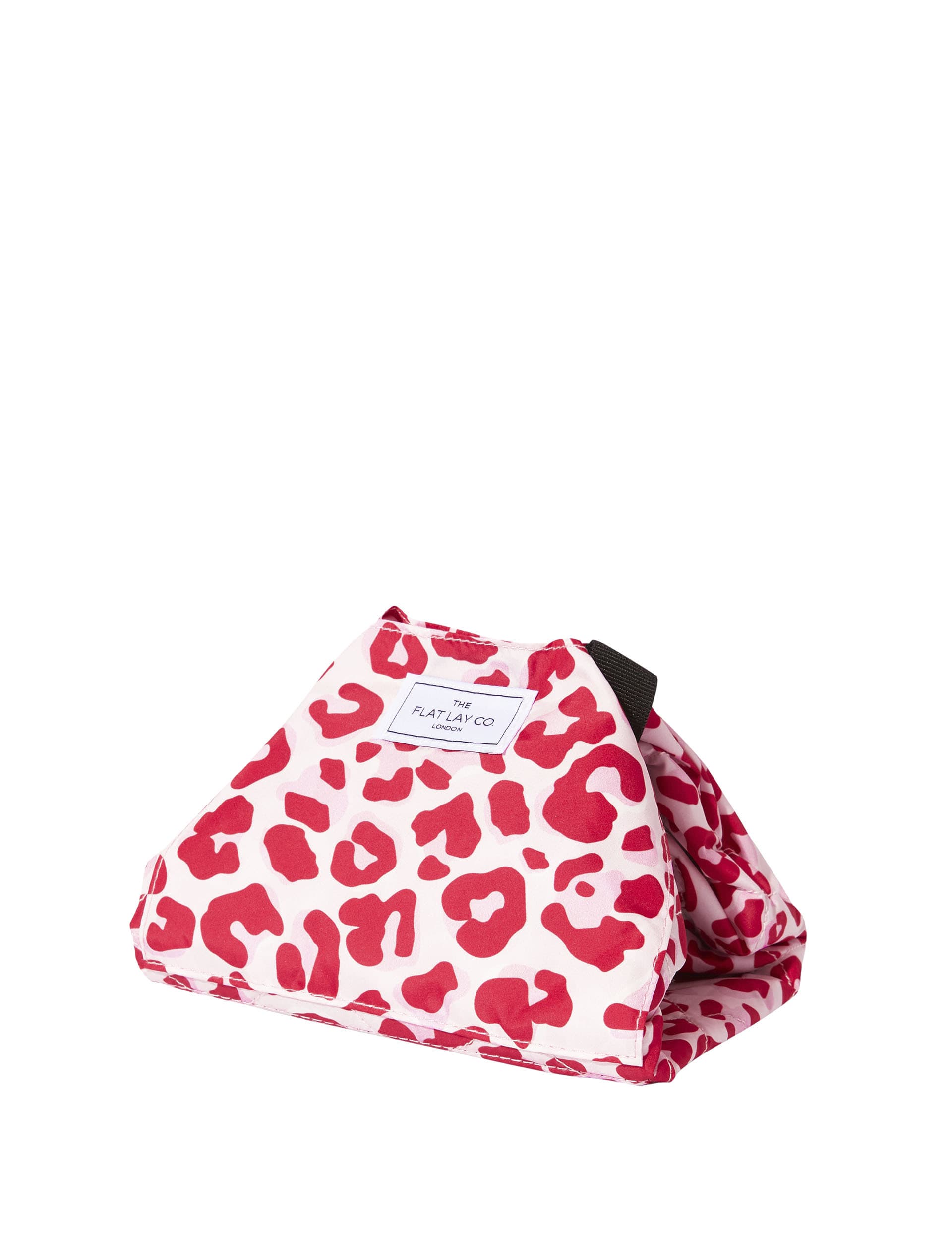 The Flat Lay Co. makeup bag Pink Leopard 52cm, imported from the UK