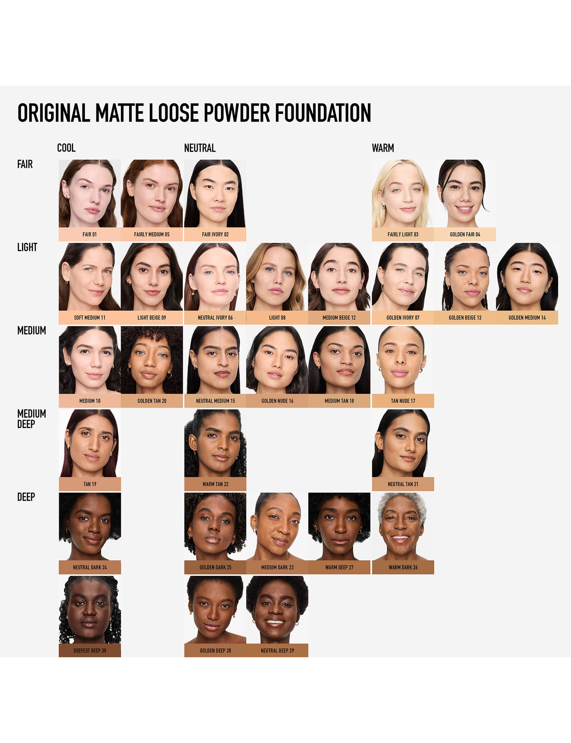 bareMinerals loose powder foundation fair shade 6g, imported from the UK