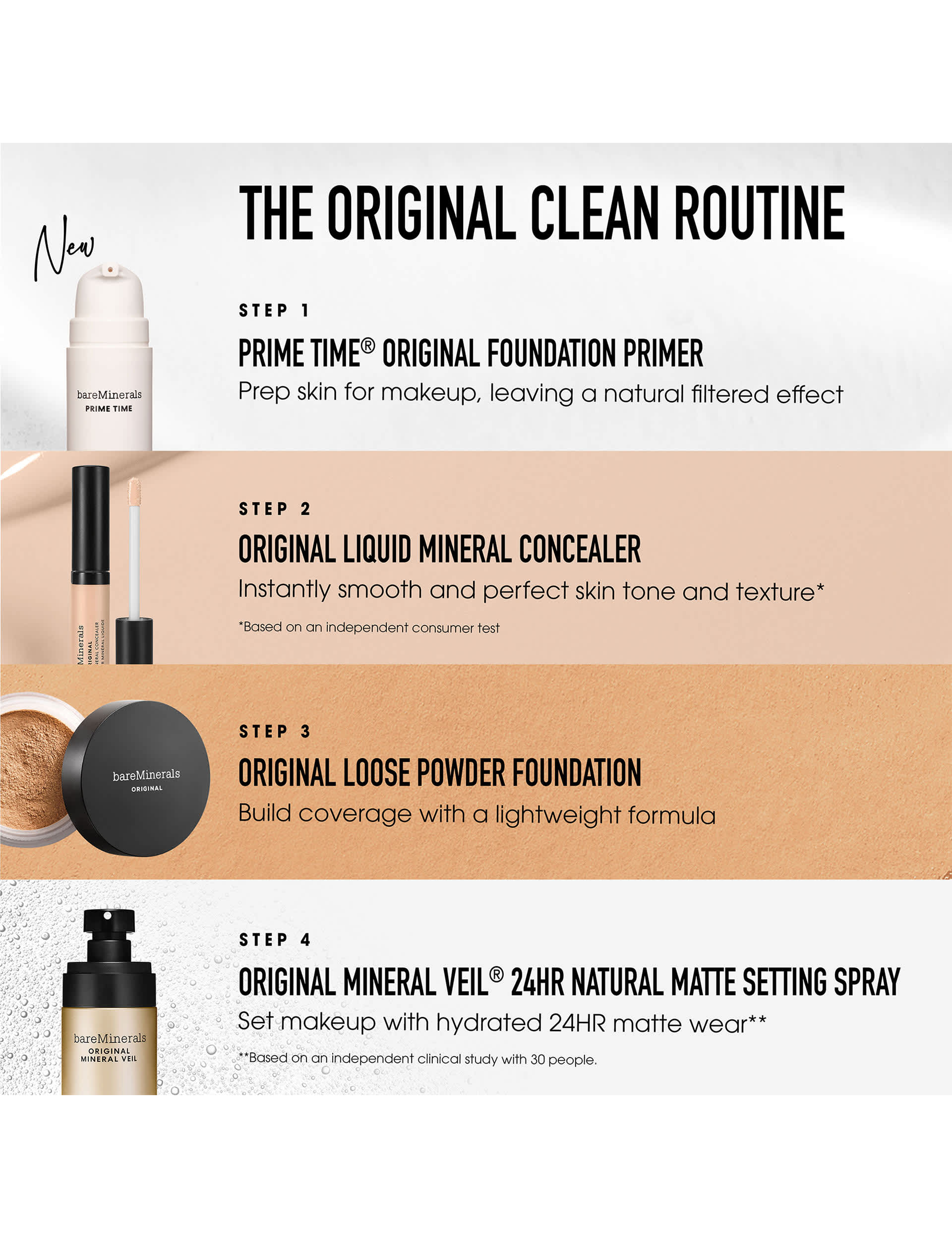 bareMinerals Original Mineral liquid concealer 6 ml, imported from the UK