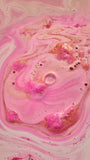 Pink Fizzes Good With Green Bath Bomb