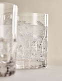 M&S X Kelly Hoppen textured tumblers set of 4 (British brand)