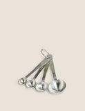 Stainless steel measuring spoons set of 4 (British brand)