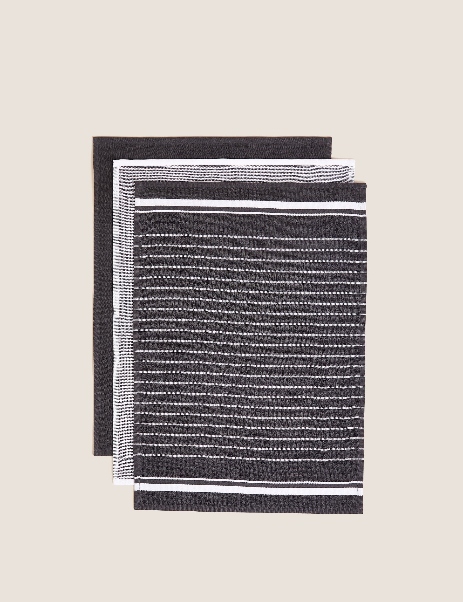 Cotton rich tea towels set of 3 (British brand)