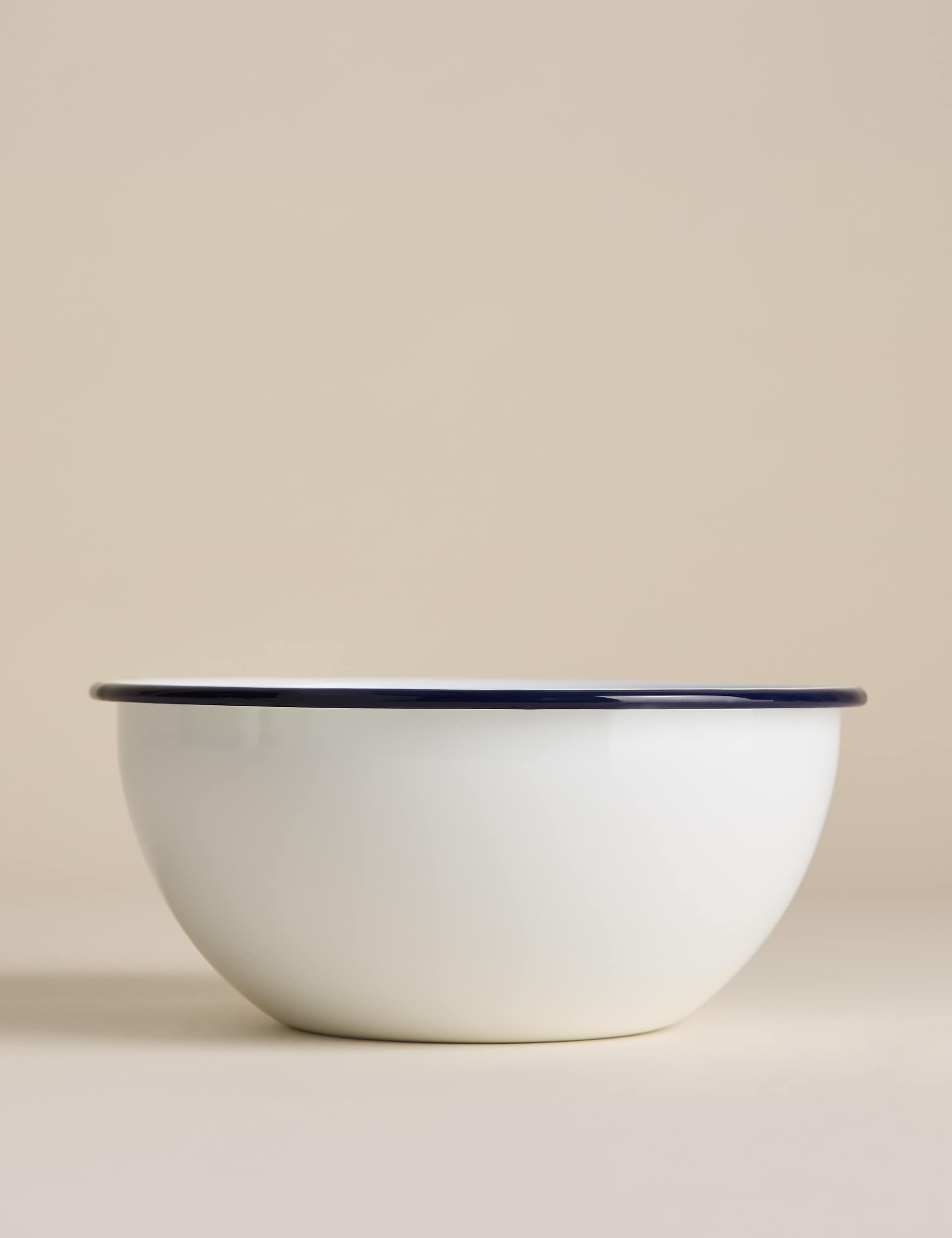 Enamel mixing bowl 20cm - British product