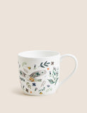 Woodland owl ceramic mug 380ml (British brand)
