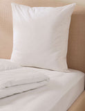 Duck feather and down square pillow 65x65 cm - British product