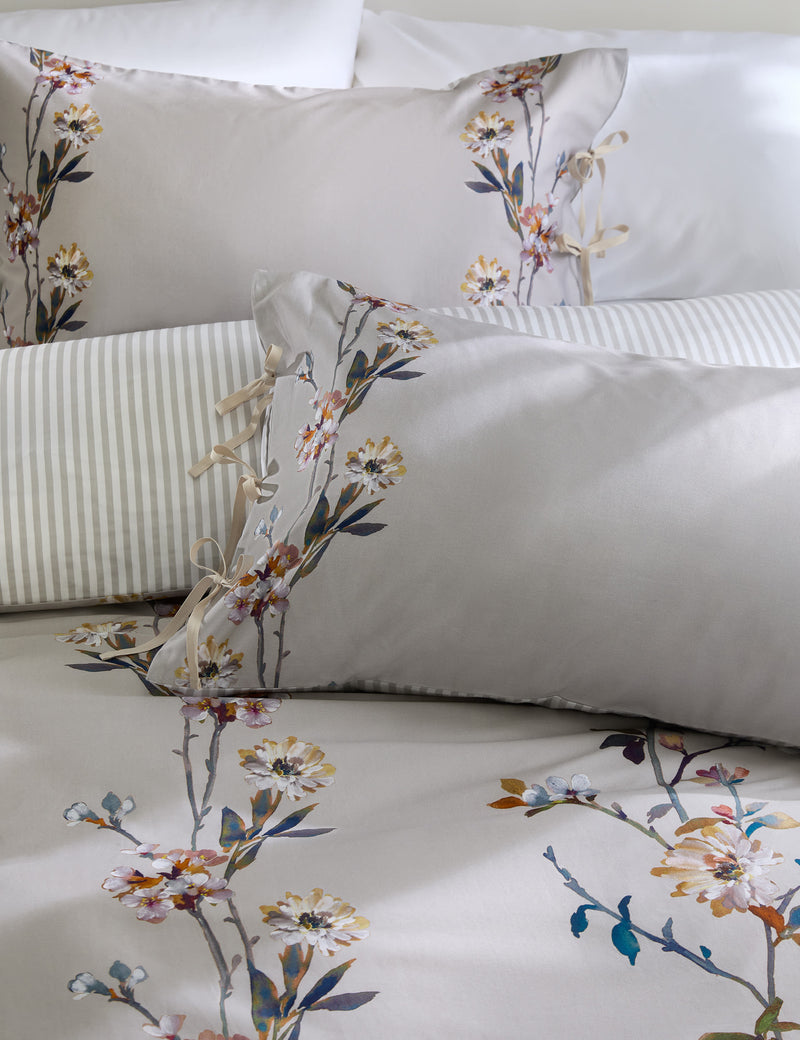 Solene Painted Blooms bedding set, imported from the UK