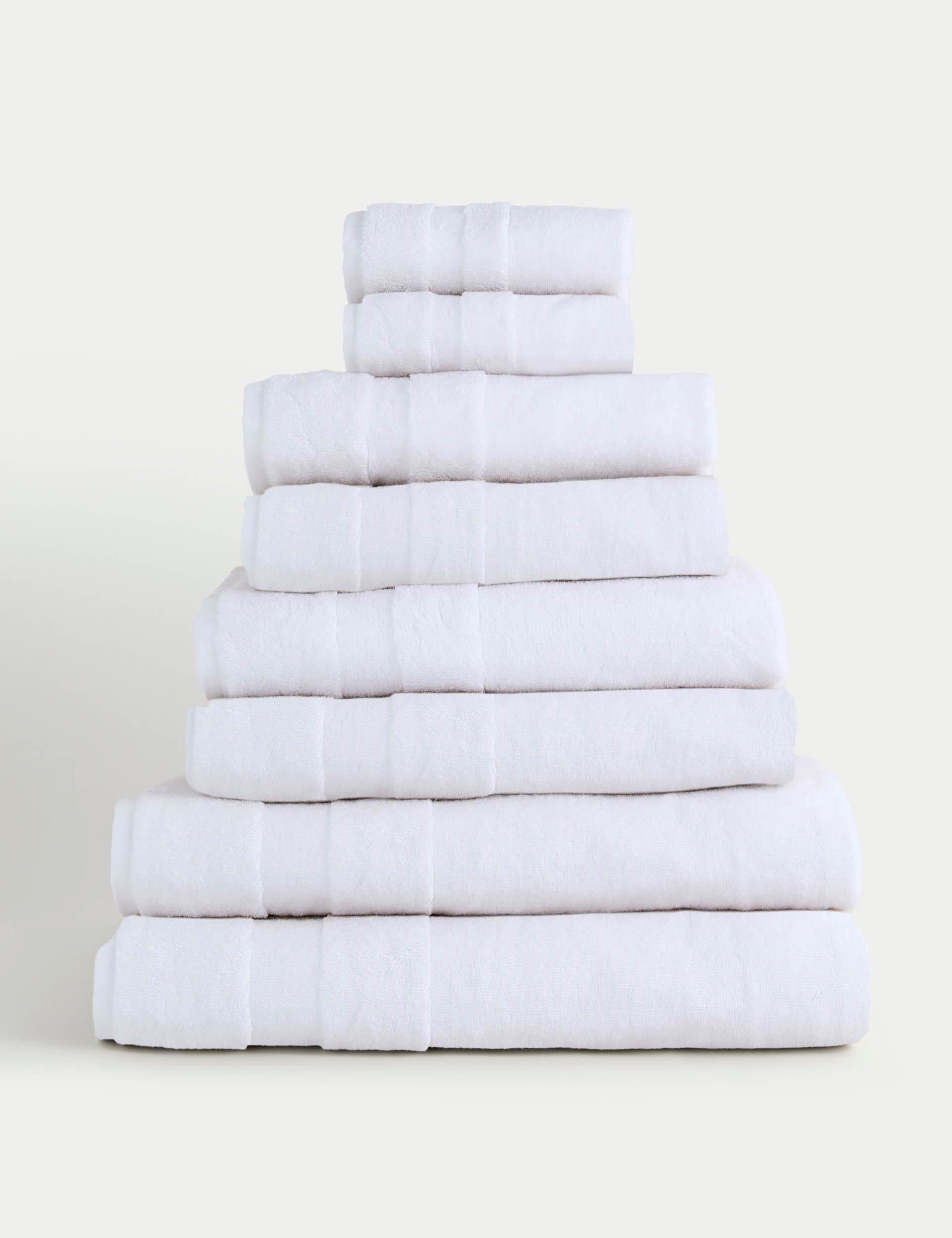 Set of two Turkish cotton towels (British brand)