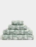 Pure cotton towel with elephant and palm tree design, imported from the UK