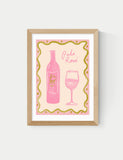 Pale Rose Framed Art