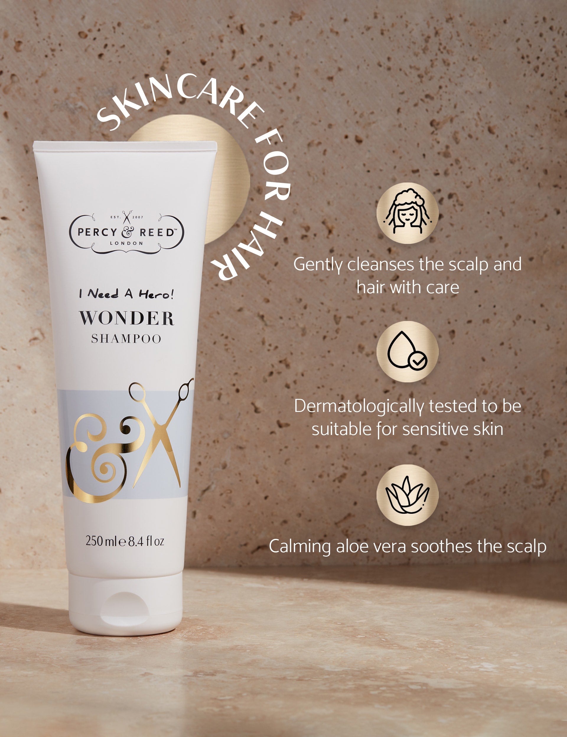 Percy & Reed Wonder Shampoo 250ml, UK version