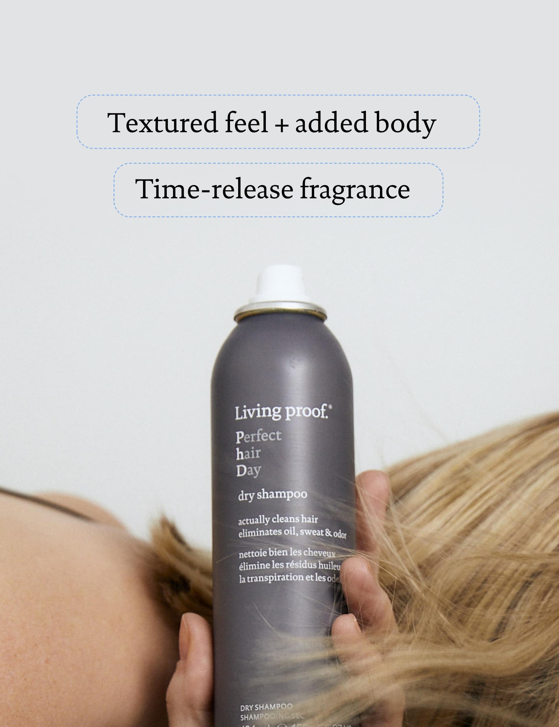 Living proof dry shampoo 198ml, imported from the UK