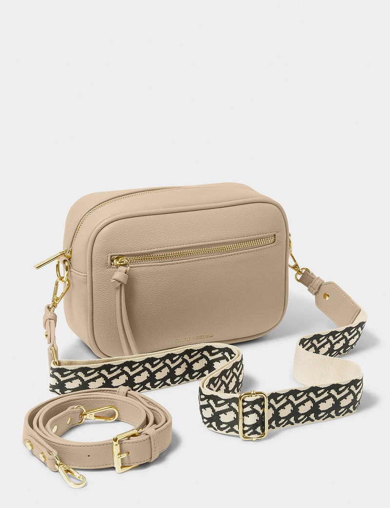 Katie Loxton personalised faux leather cross body bag, imported from the UK