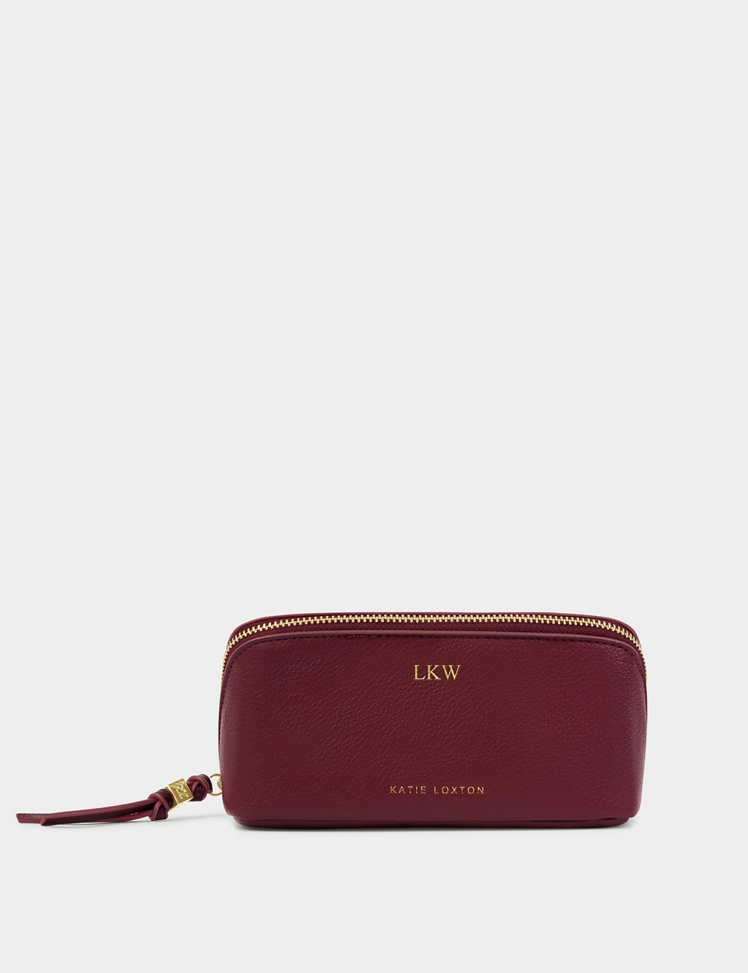 Personalised Faux Leather Make-Up Bag