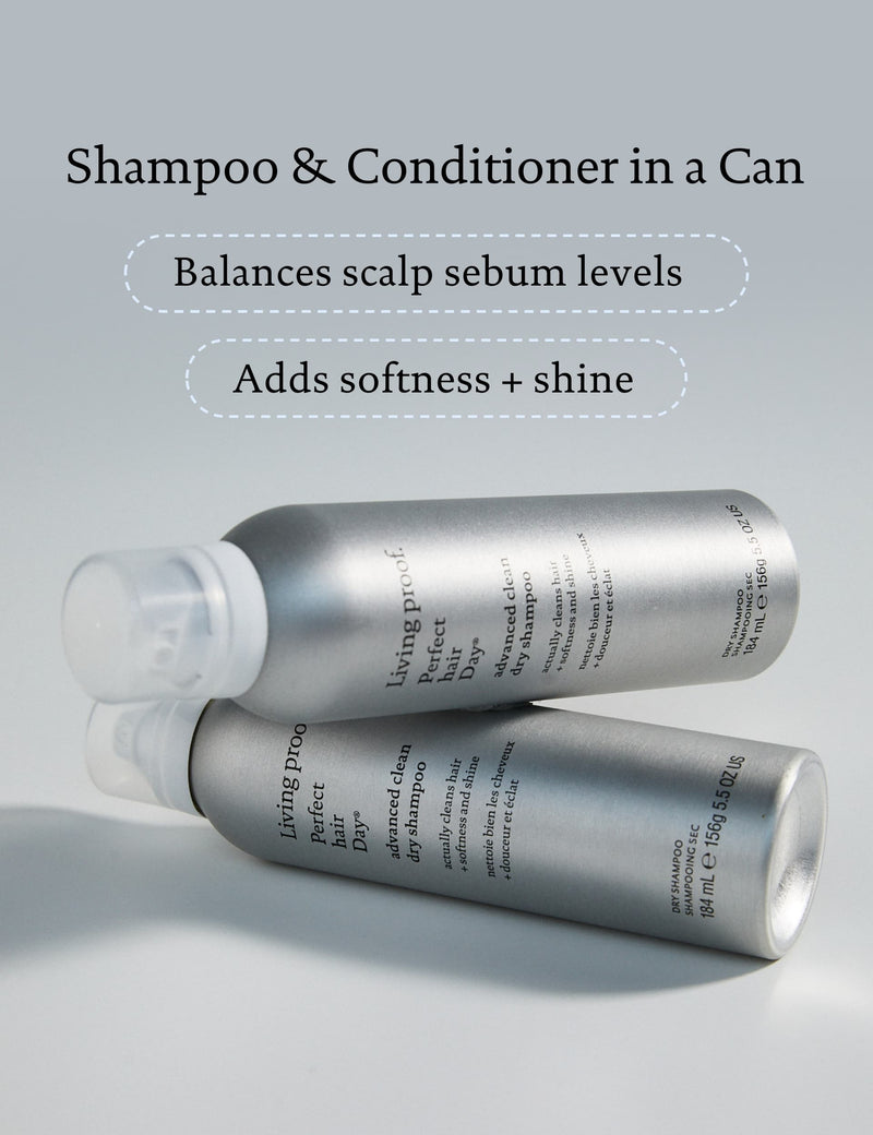 Living Proof Advanced Clean Dry Shampoo 355ml, imported from the UK