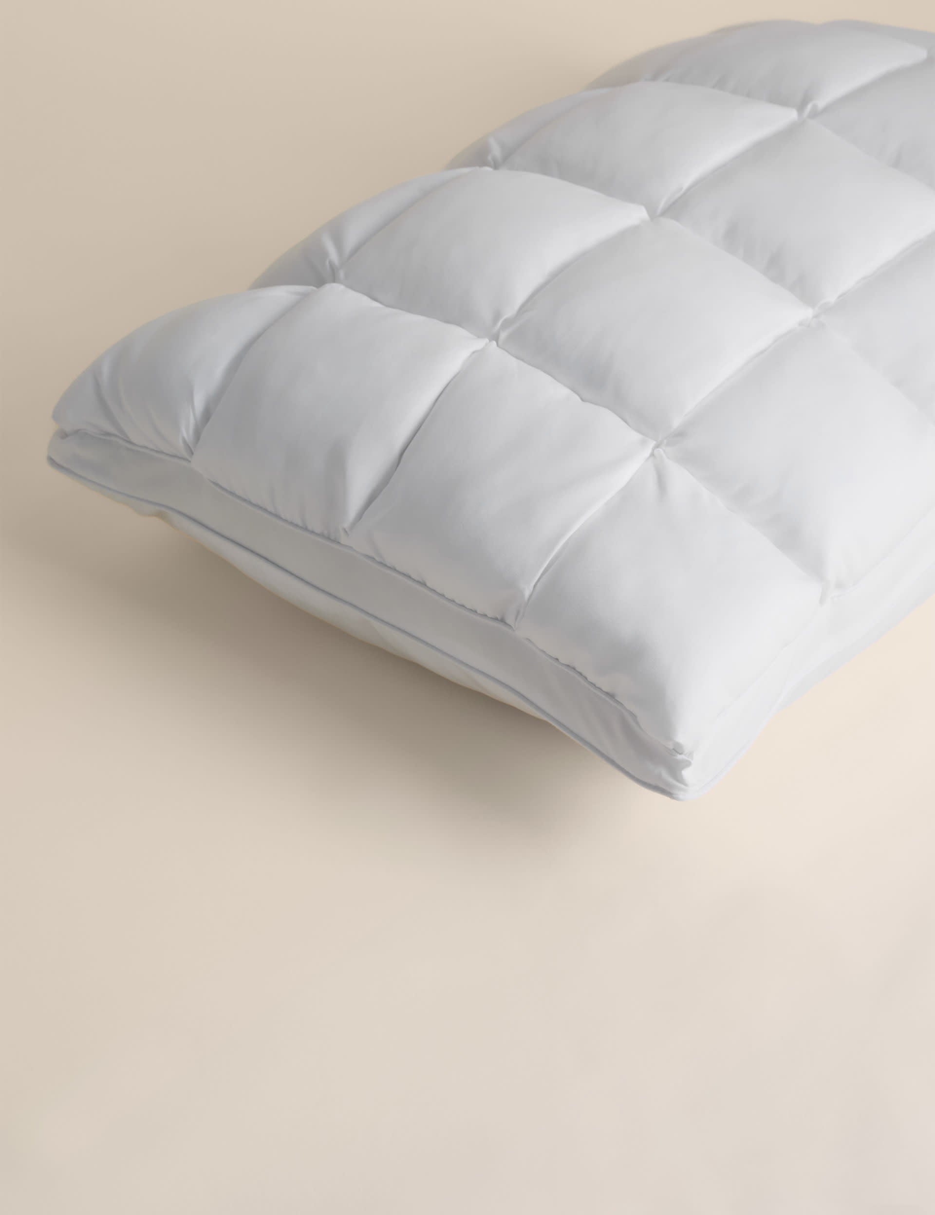 Pintuck Cloud Medium pillow, imported from the UK
