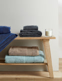 Plush Egyptian cotton bath towel, imported from the UK