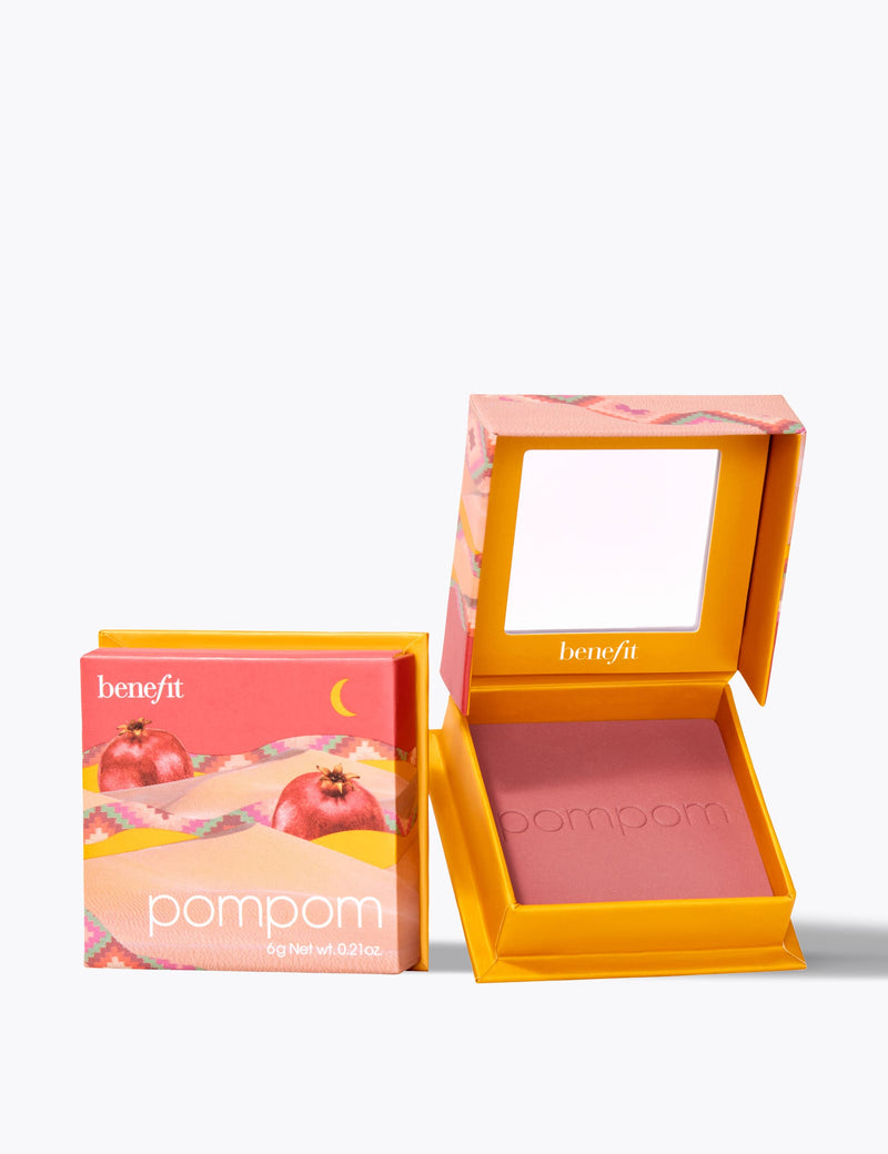 Benefit powder blusher in pomegranate rose shade 6g, imported from the UK