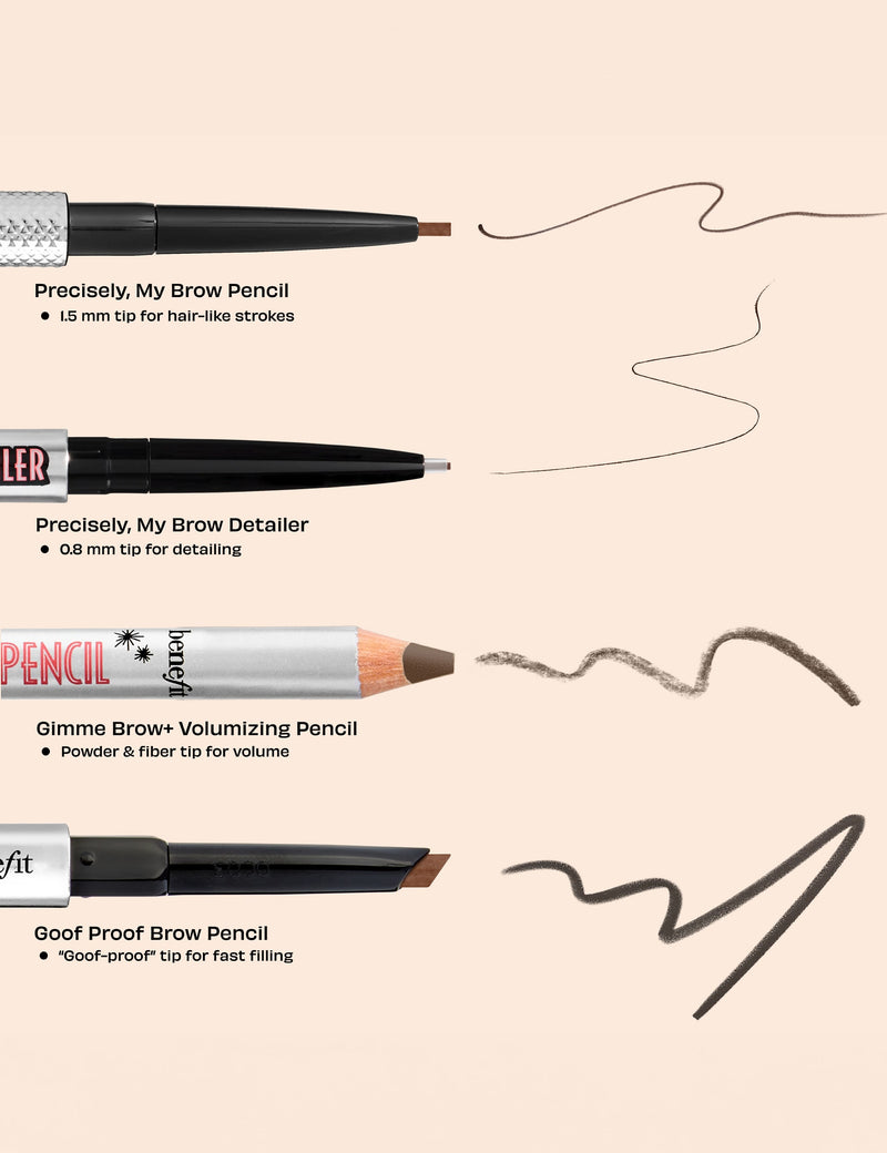 Precisely My Brow Detailer Pencil 0.02g, imported from the UK
