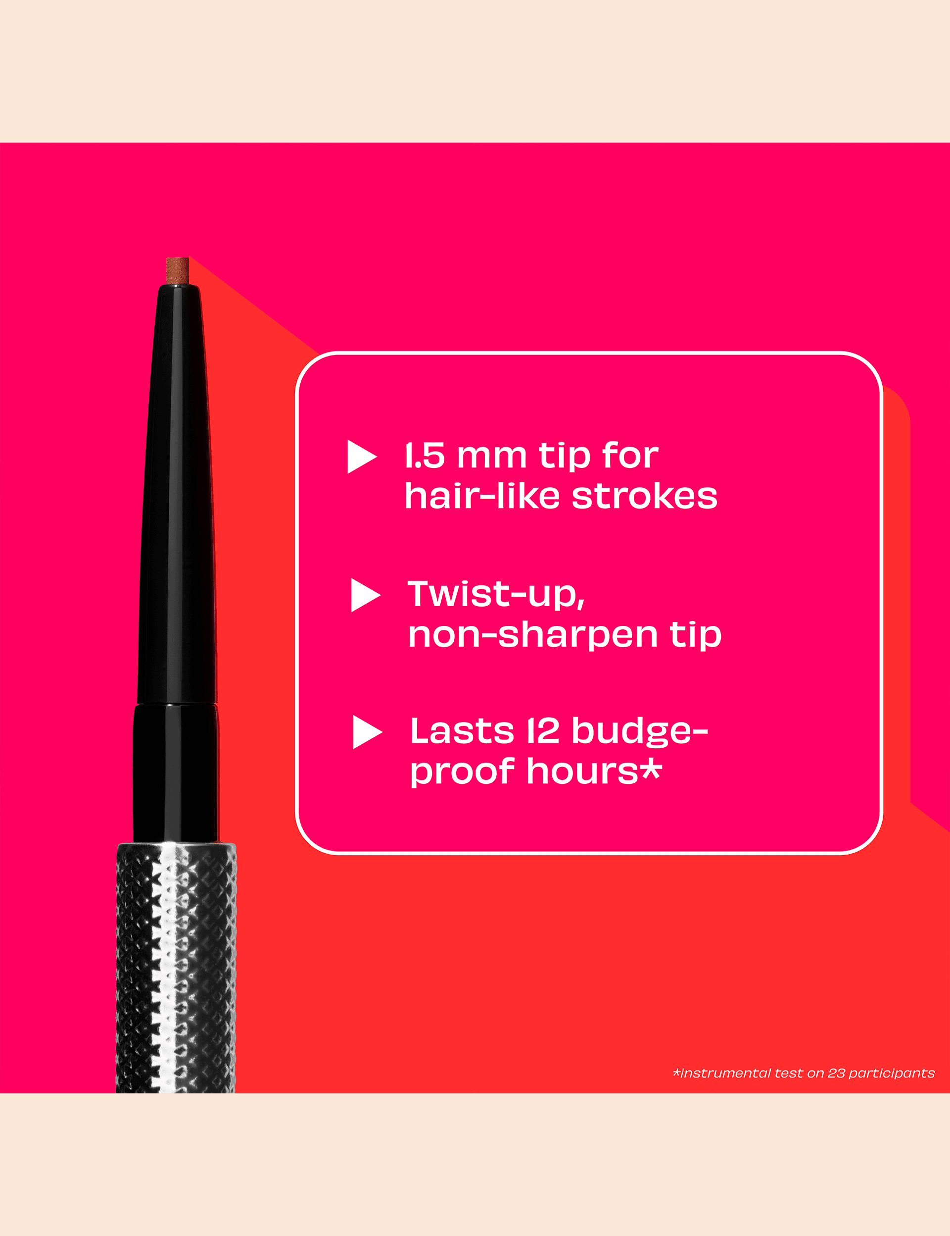 Precisely My Brow eyebrow pencil mini 0.04g, imported from the UK