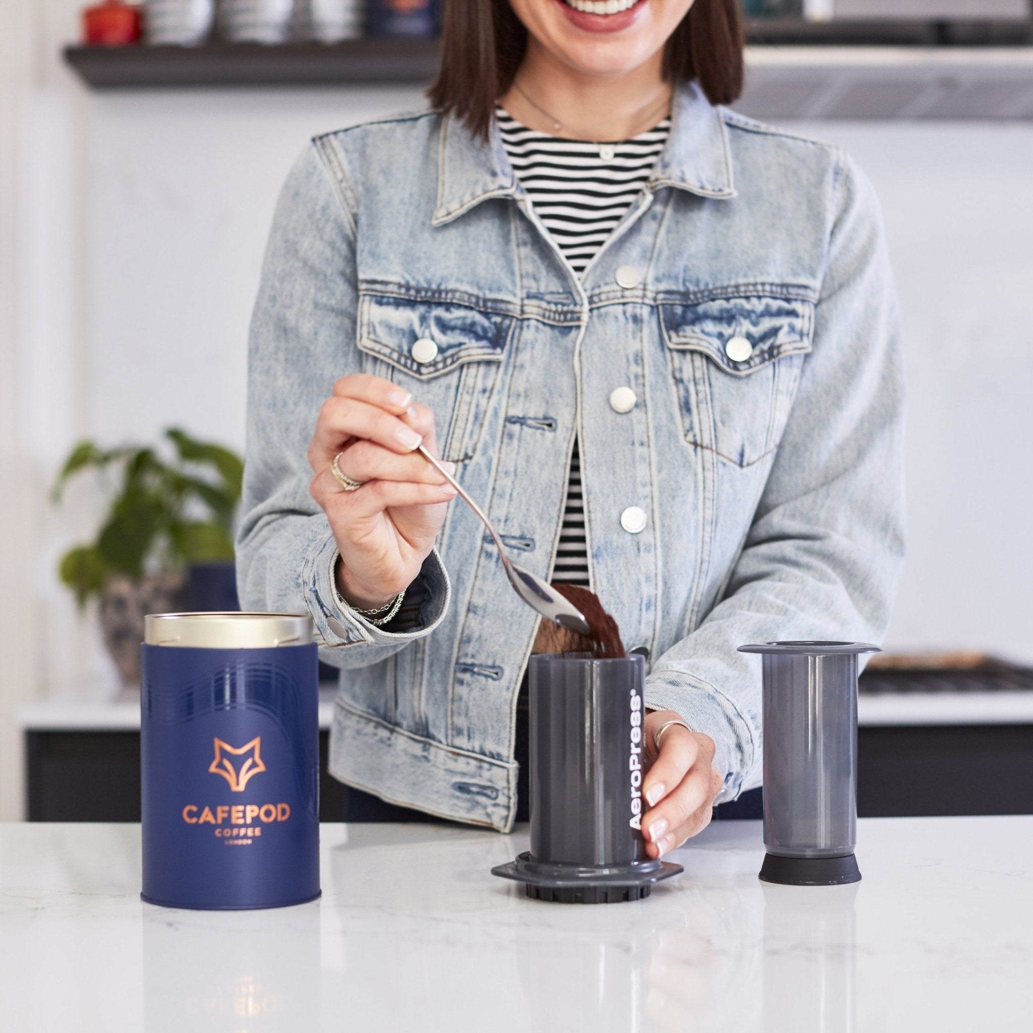 AeroPress Coffee Maker Original Portable Brewing - British product