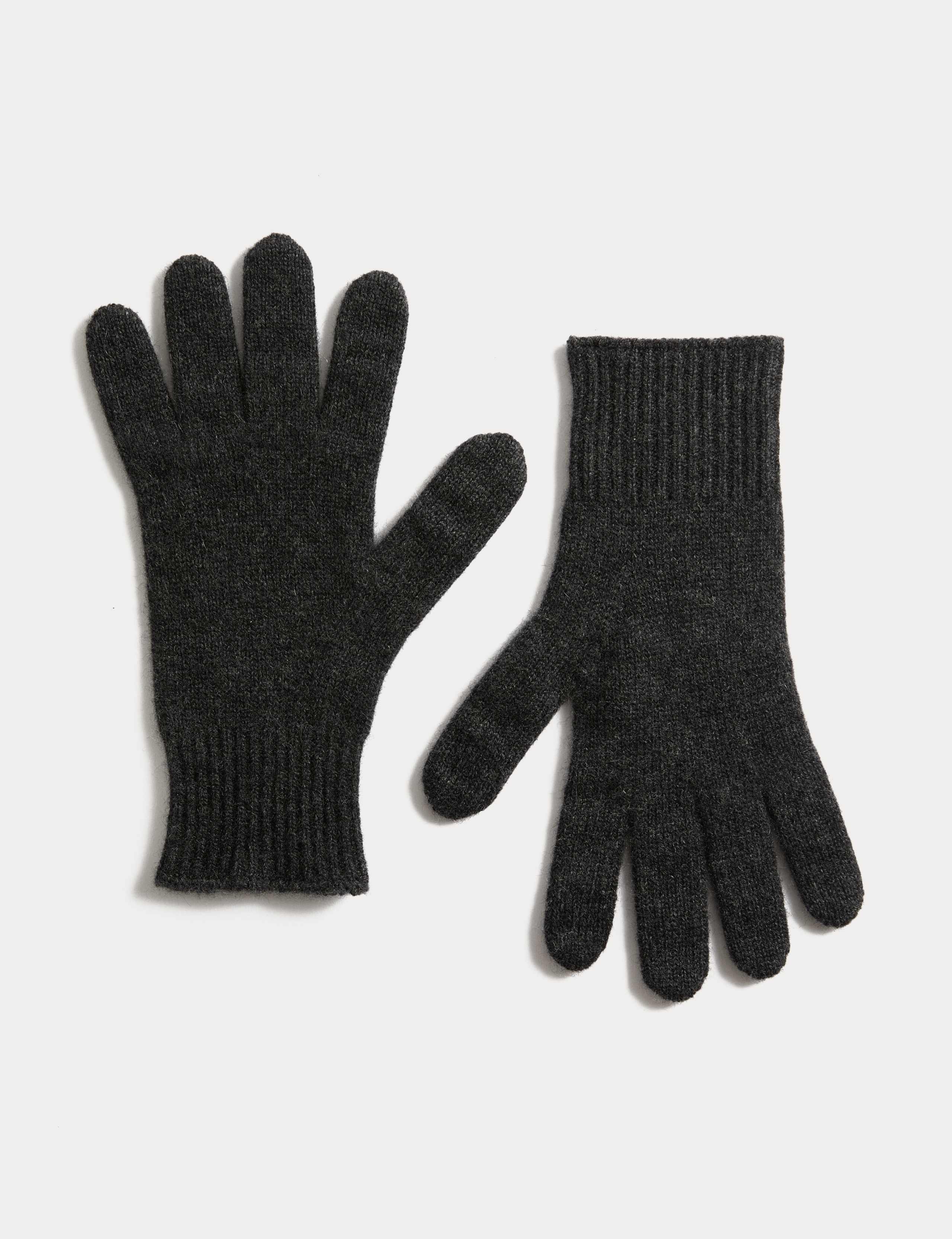 Autograph pure cashmere knitted gloves, imported from the UK