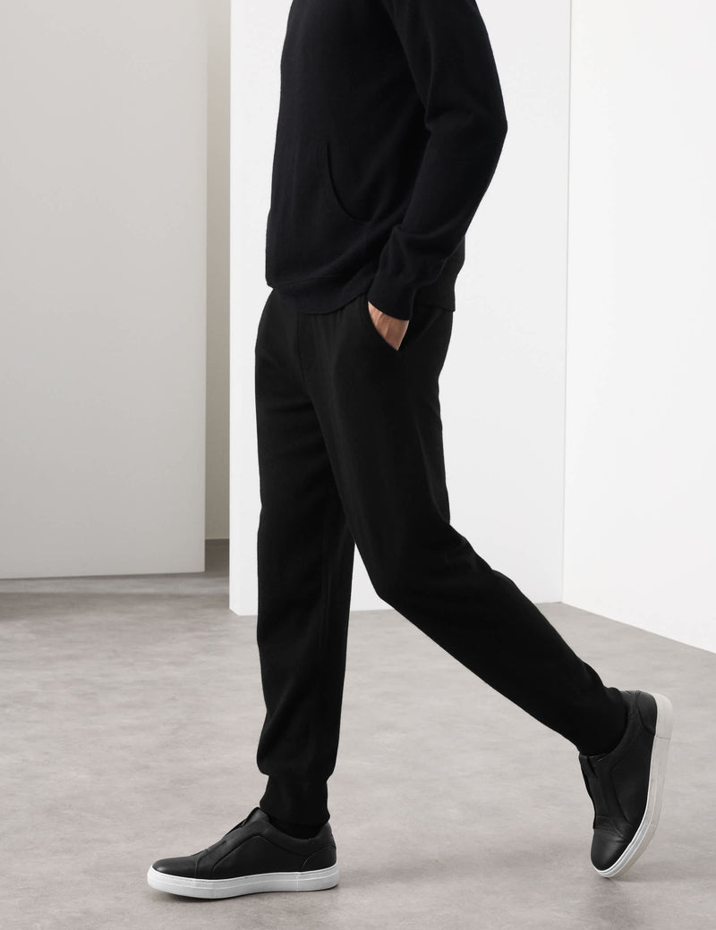 Pure Cashmere Knitted Joggers