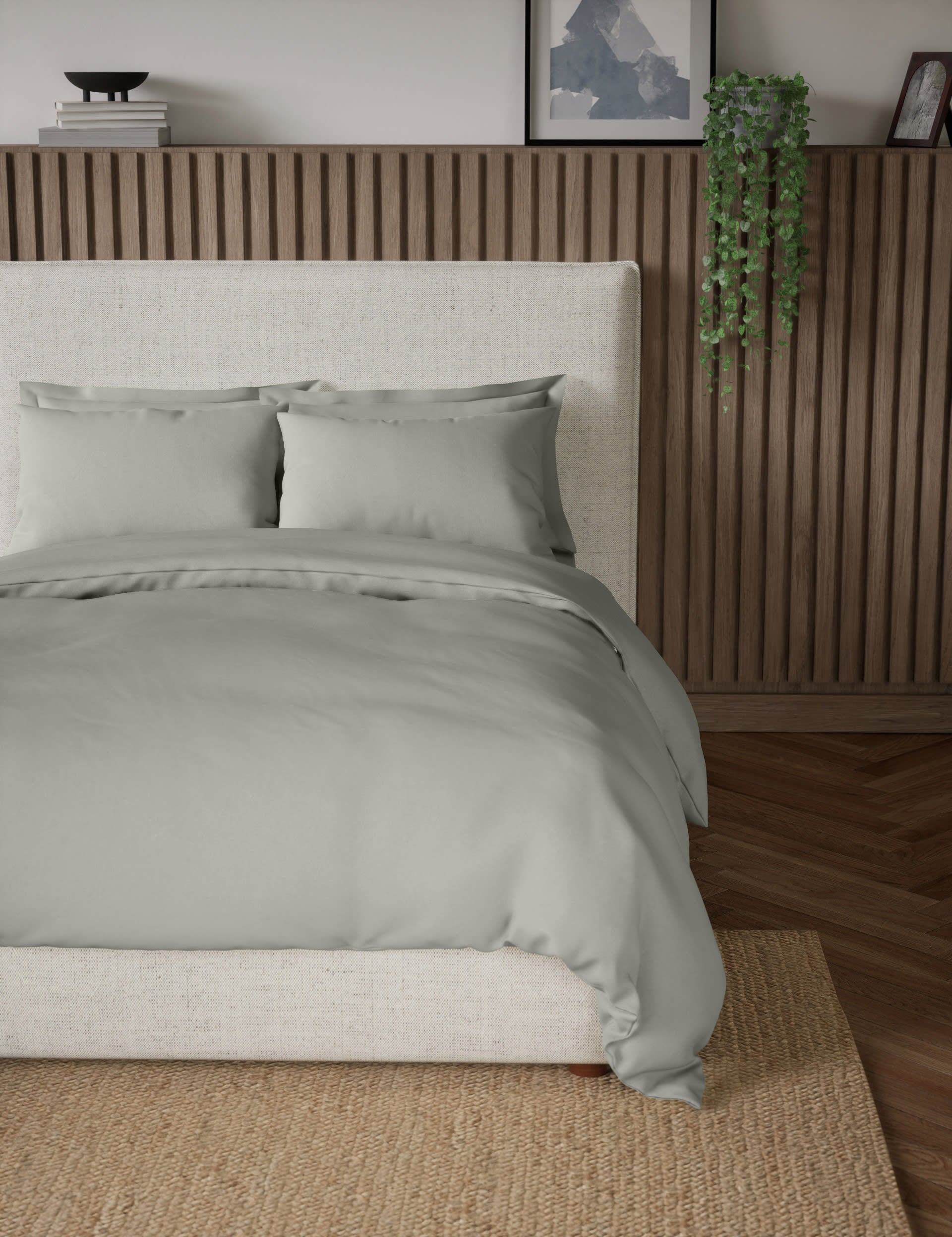Pure cotton 300 thread count bedding set, imported from the UK