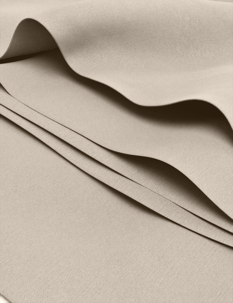 Pure cotton 300 thread count flat sheet, imported from the UK