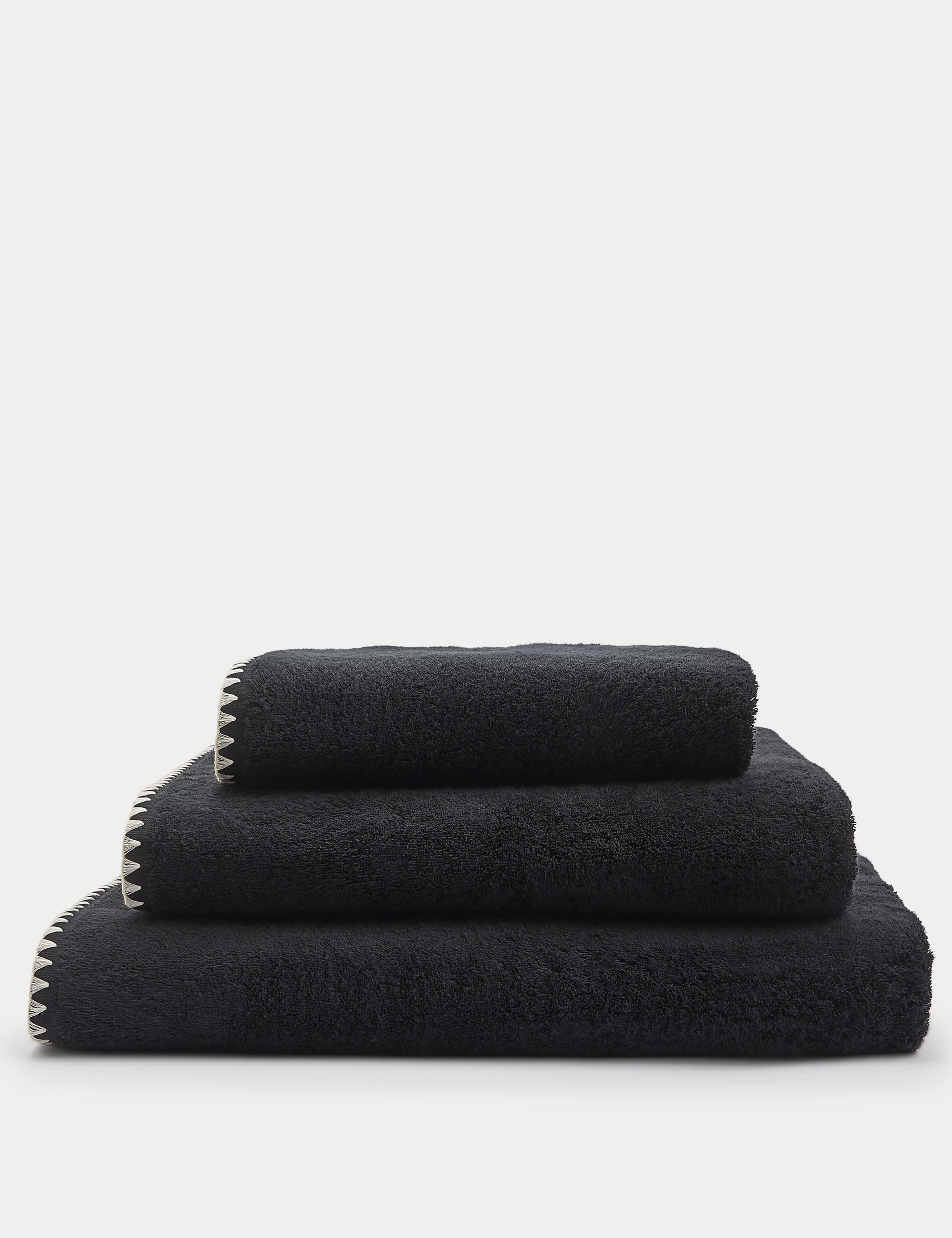 Pure Cotton Blanket Stitch Towel