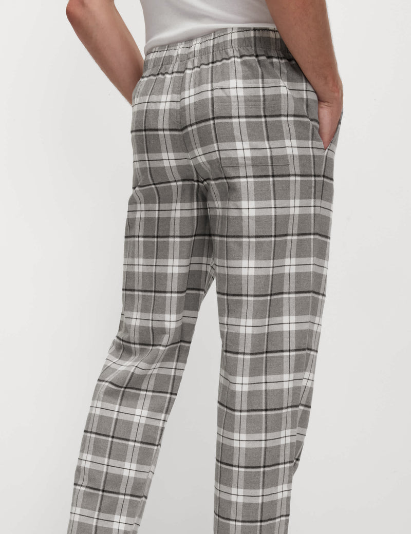 M&S checked loungewear bottoms, imported from the UK