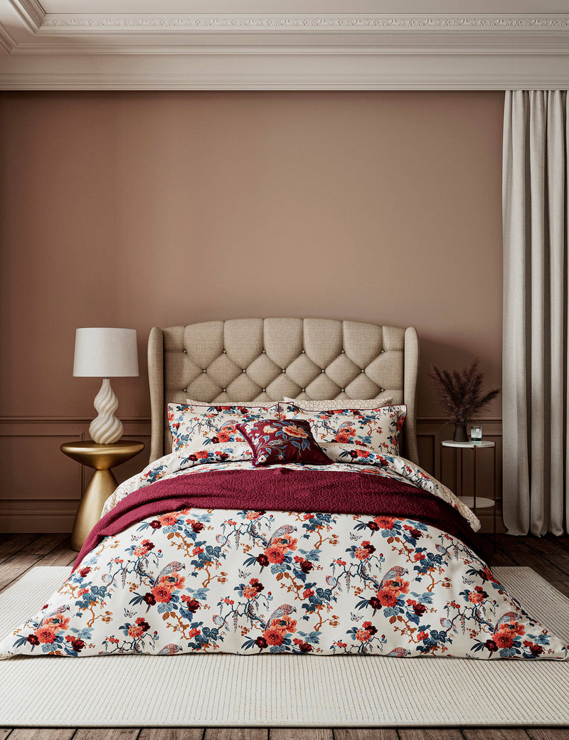 Pure cotton Chinoiserie charm bedding set, imported from the UK