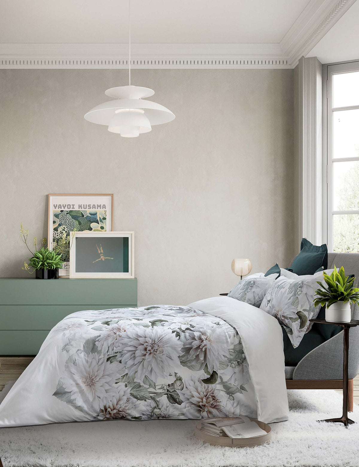 Pure Cotton Clove Floral Bedding Set