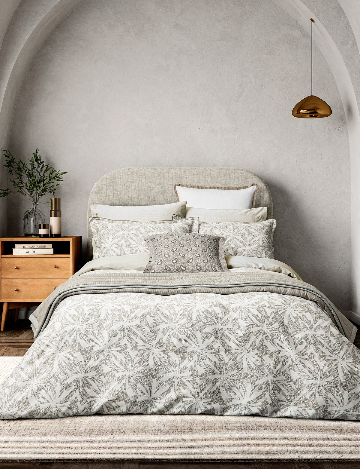 Bedeck of Belfast Pure Cotton Cora Bedding Set, imported from the UK